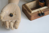 Lava Bead Earrings | Aromatherapy - Kaiko Studio